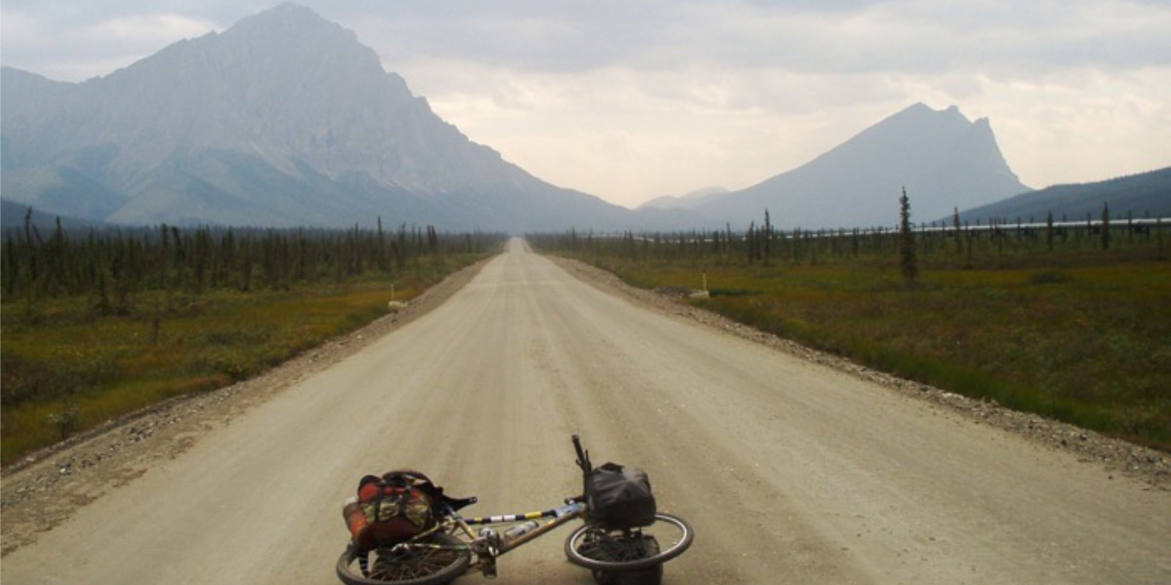 Cycle touring on the Dalton Highway