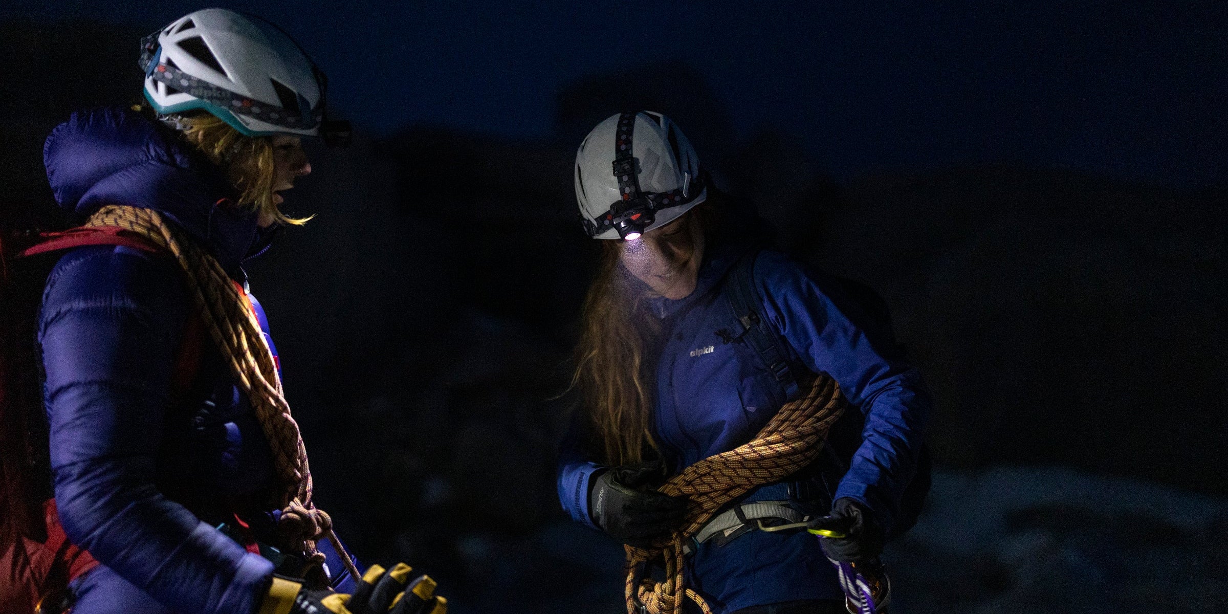 Lights for climbers