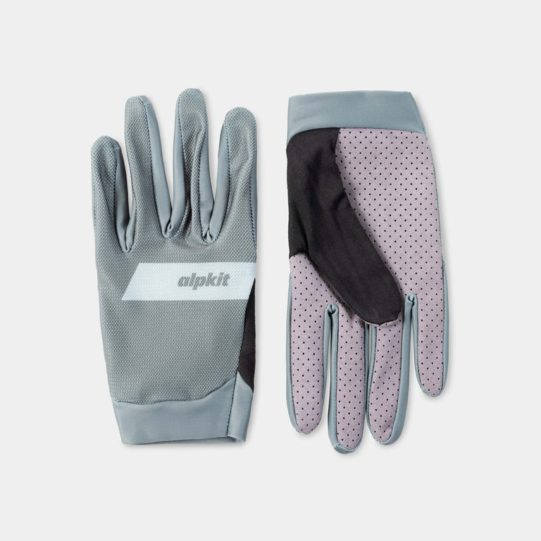alpkit comet cycling glove in alder green
