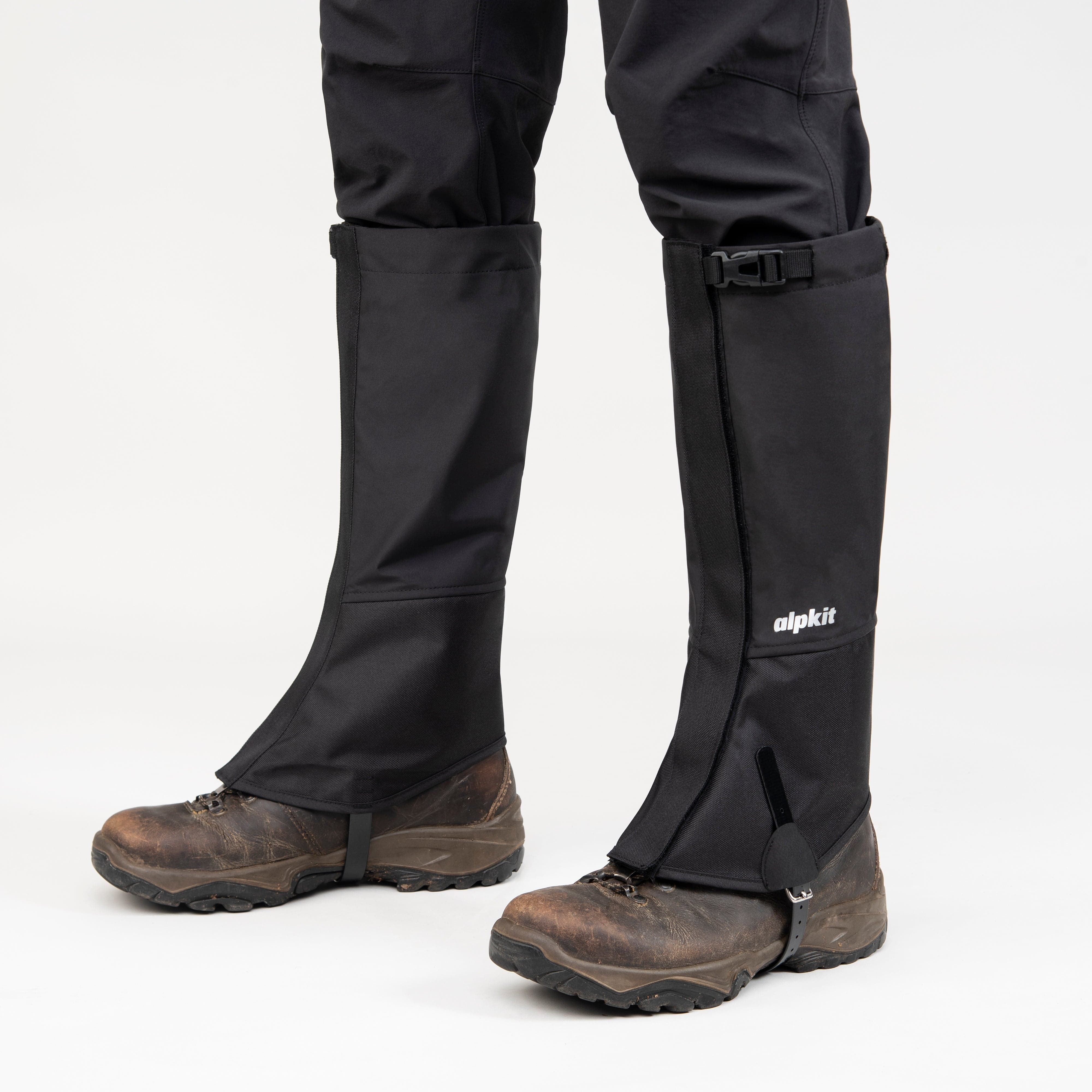 Eastern Mountain Sports GORE-TEX Leg Gaiters Large Black Hiking Mountaineering Latok GORE-TEX Gaiter | Rab® US main image 4