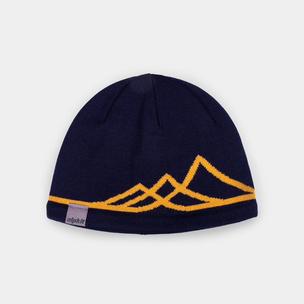 DIE DREI BERGE WOOL BEANIE ネイビー Bergans Beanie 5298 Birkebeiner Hat OS Blue Outdoor 30% Wool 70