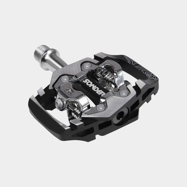 best spd pedals for beginners Clipless Platform Pedals With Double-Sided SPD Clips