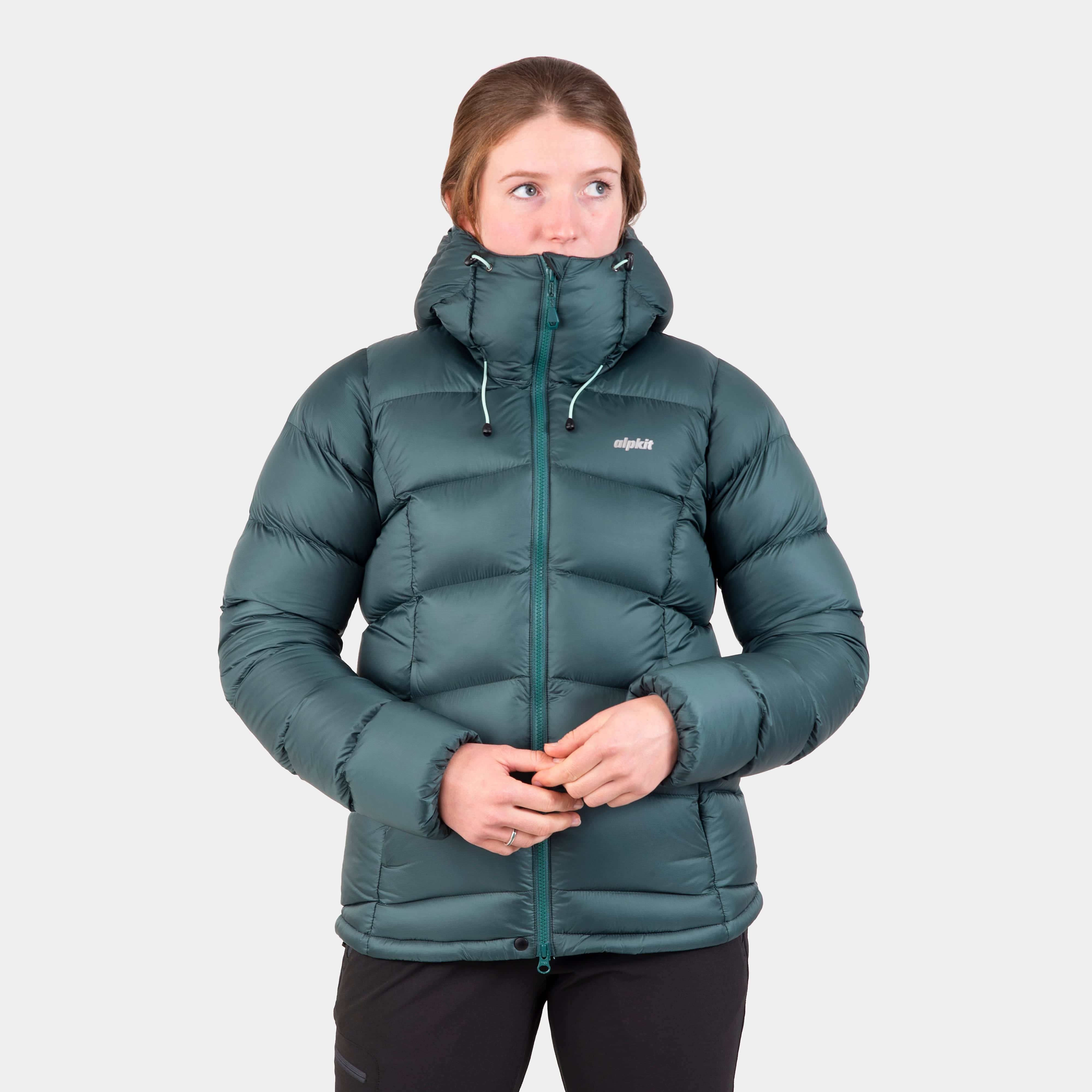 Fantom Womens hooded down jacket 6 Forest