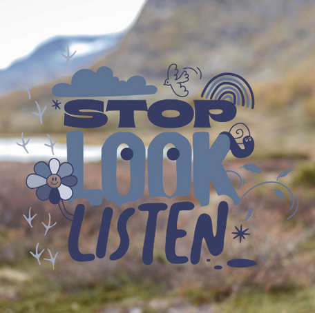 Stop. Look. Listen.