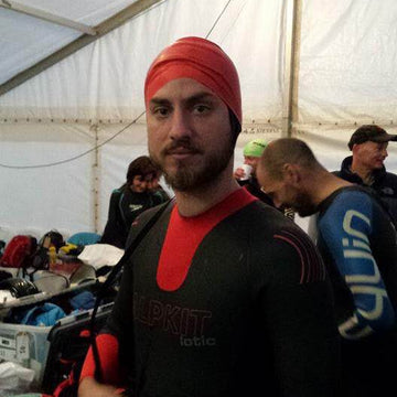 Lotic swimming wetsuit in H2O