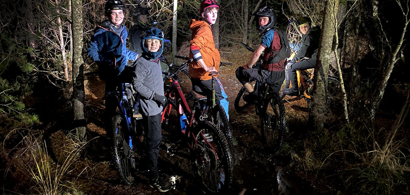 Bike lights for winter club rides