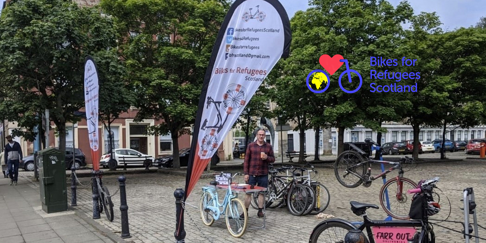 Bikes for refugees