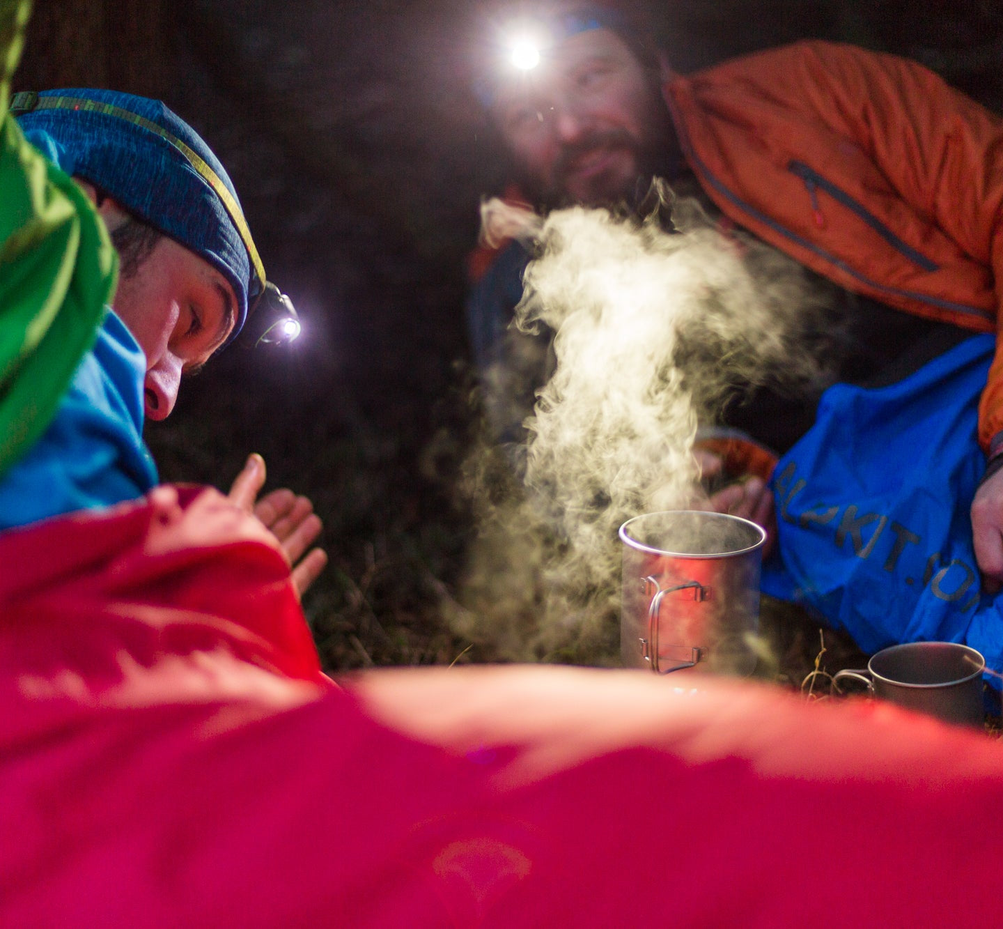 Titanium camping mugs are the ideal accessory for a lightweight bivvy