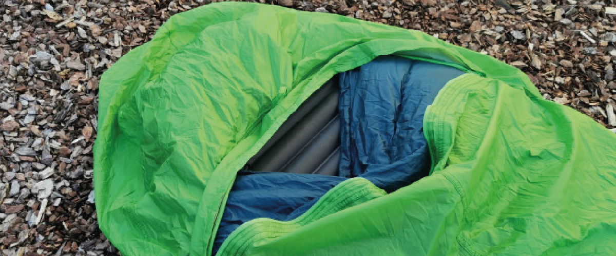 Kloke lightweight bivvy bag highly rated for mountain bikers
