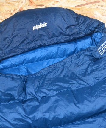 PipeDream 600 sleeping bag for winter bikepacking