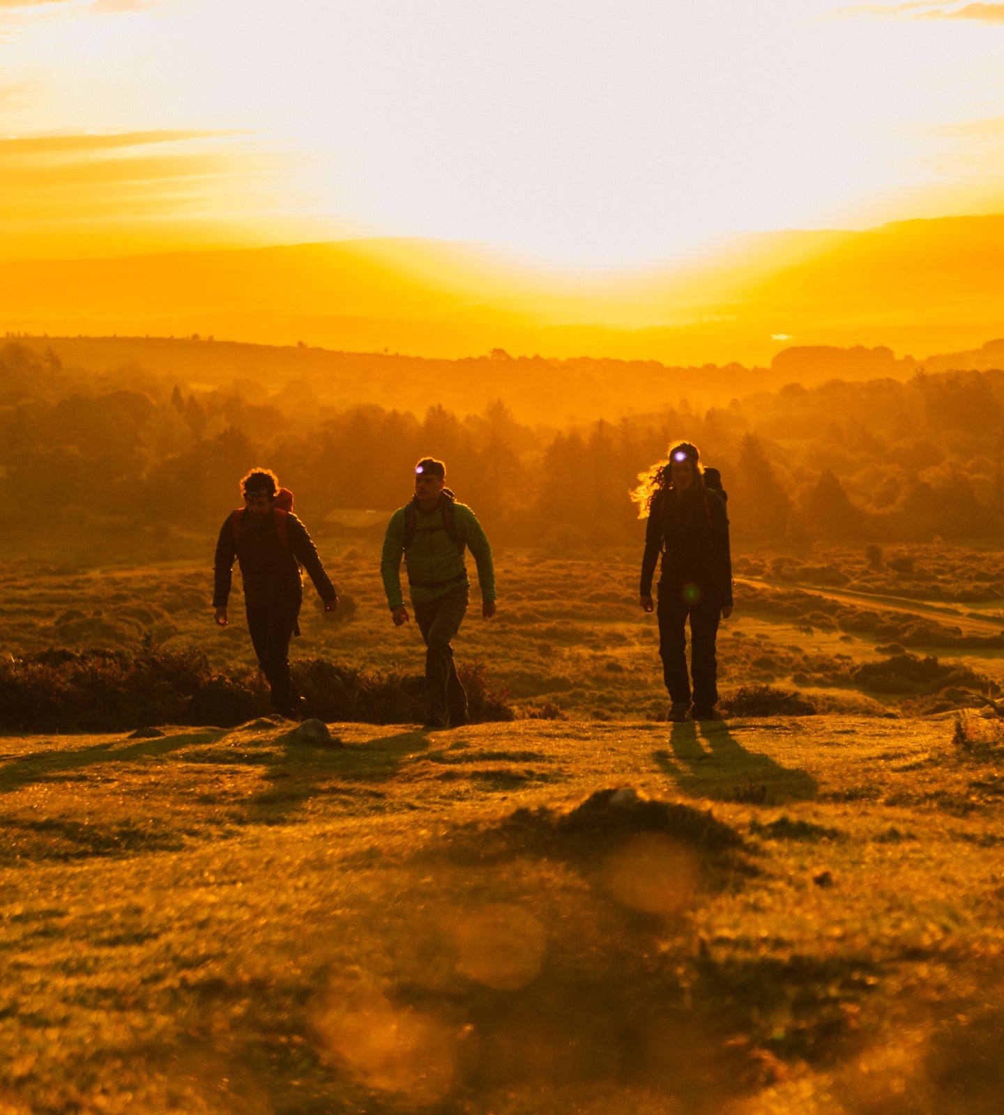 Autumn mountain panorama