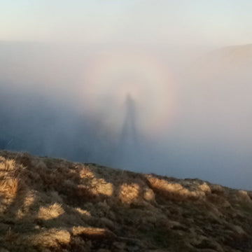 Wild camping on a cliff top