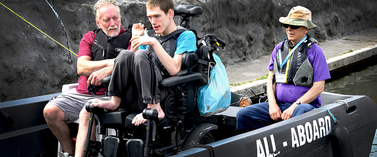 Accessible Sailing for people of all ages living with with Cerebral Palsy