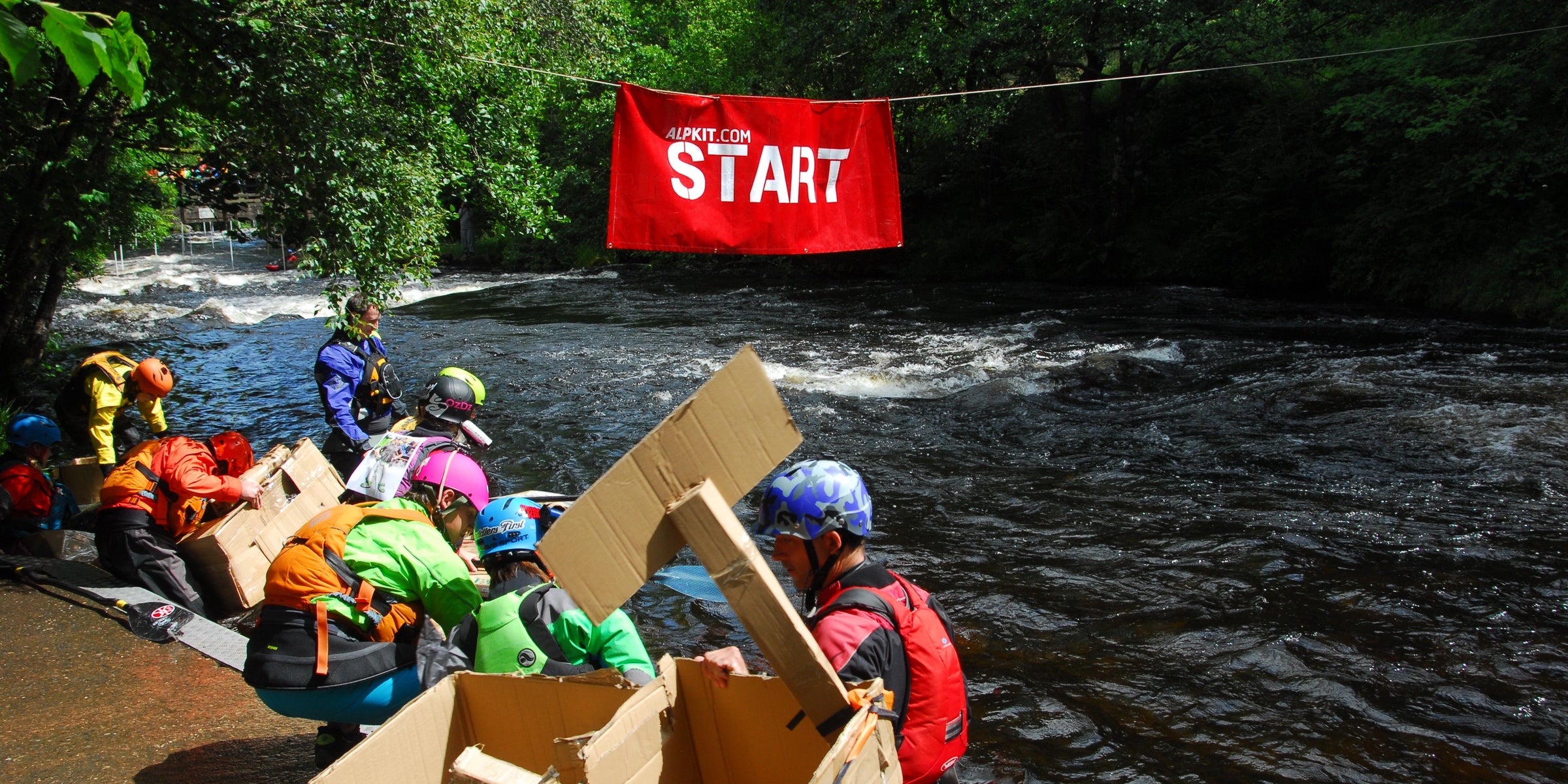 Tryweryn Festival and Cardboard Canoe Race 2015