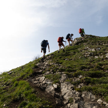 Anna Wells summiting during her winter munro challenge