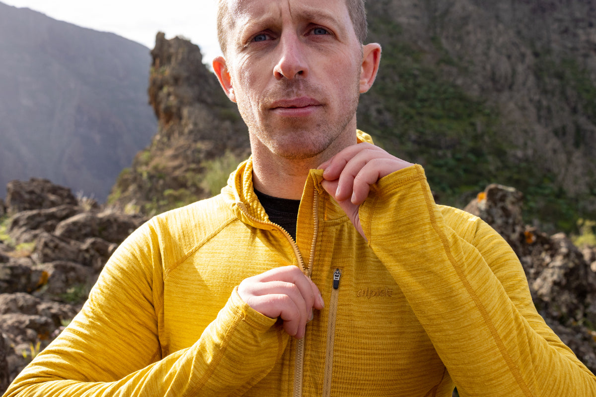 Griffon micro fleece for layering