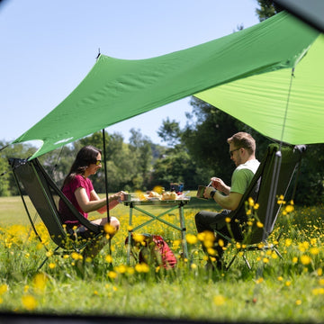 Lightweight folding camping chair