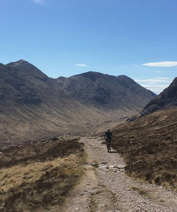 Cycling the West Highland Way on the Broken Road Ti