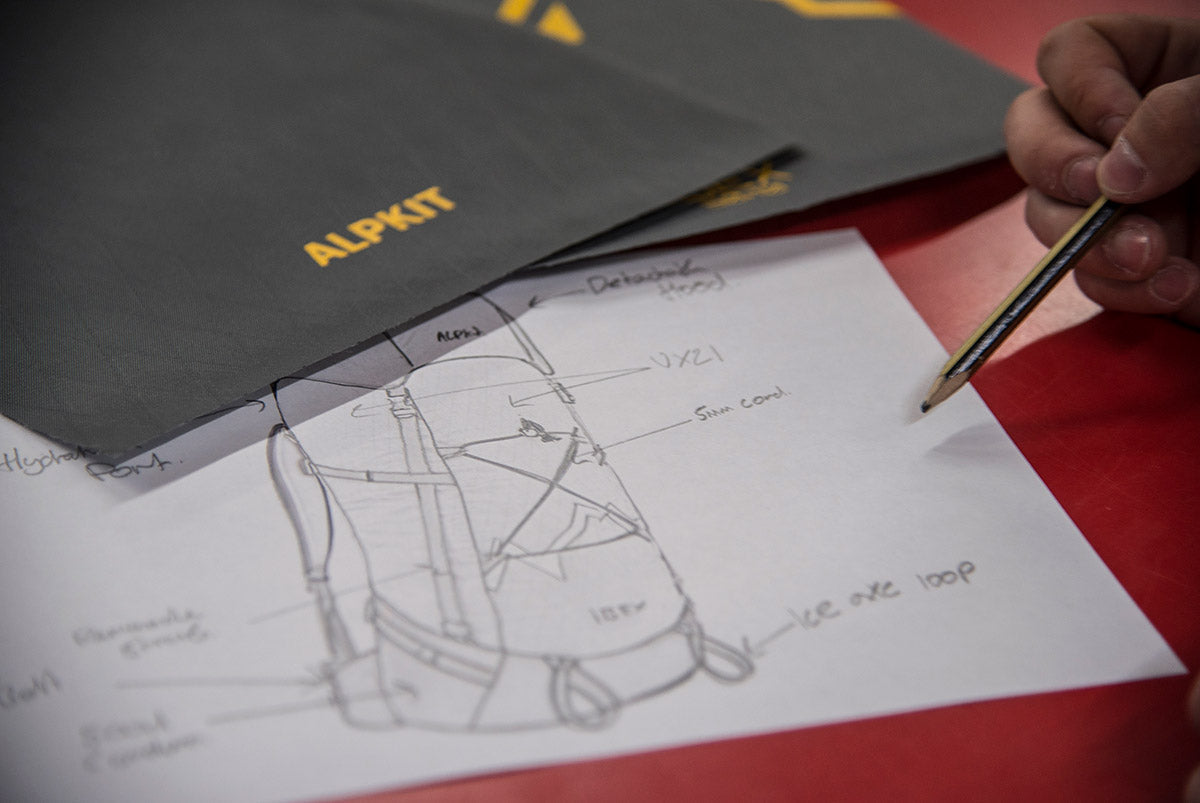 UK-made climbing packs