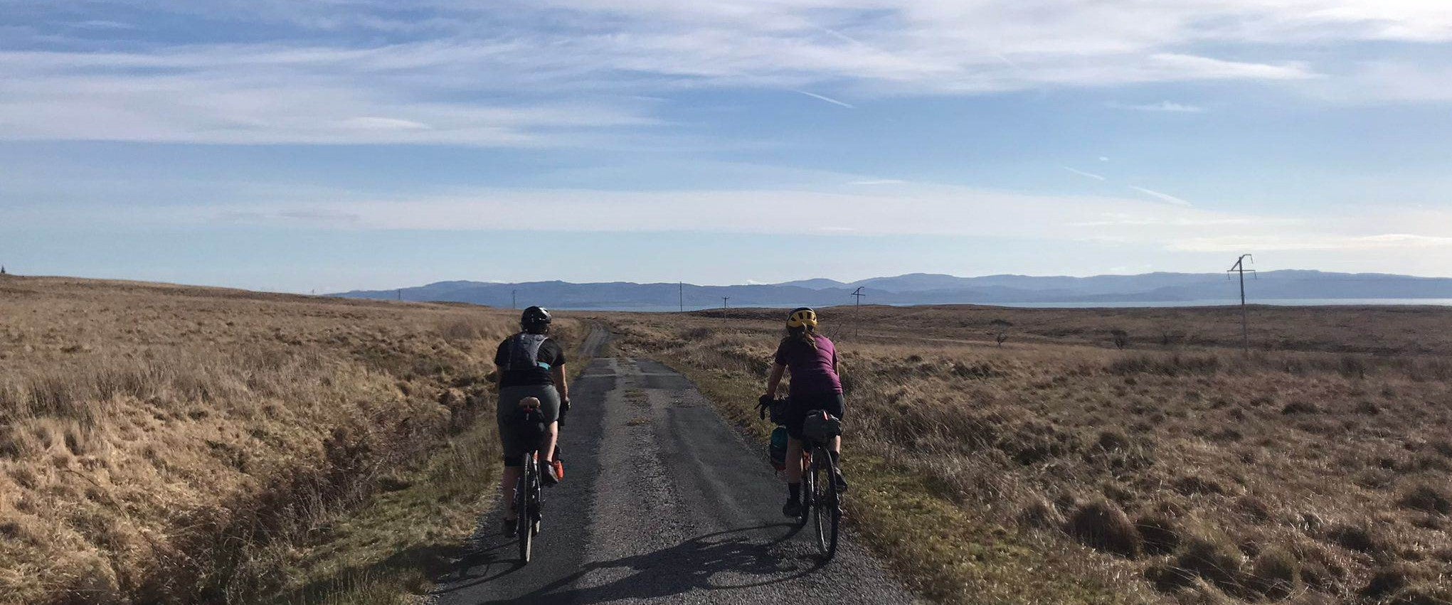 Gravel cycling around the Scottish Islands