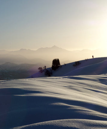 Backcountry snow in Kyrgyzstan