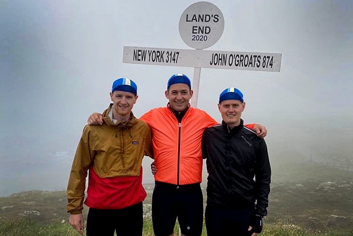 Trio's LeJog hits over £4000 for the Alpkit Foundation