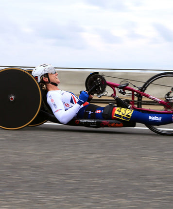 Mel Nicholls' Handcycle Britain World Record Attempt