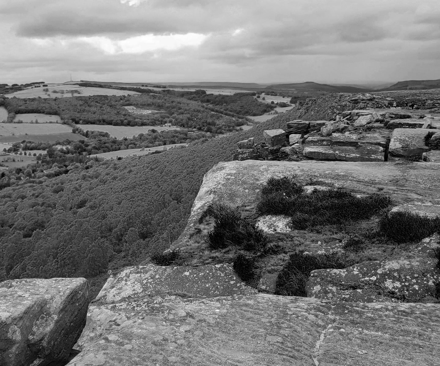 Riders on the Peak District Edges