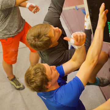 Wild camping on a cliff top