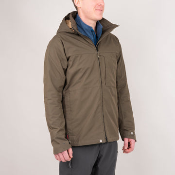 Hillwalkers walking in the rain