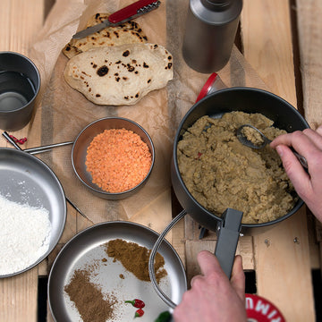 Rehydrating your dehydrated camping food