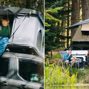 Roof tent camping in the UK