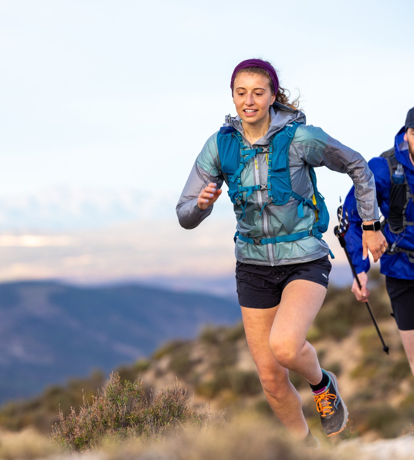 Runners protected from the windchill