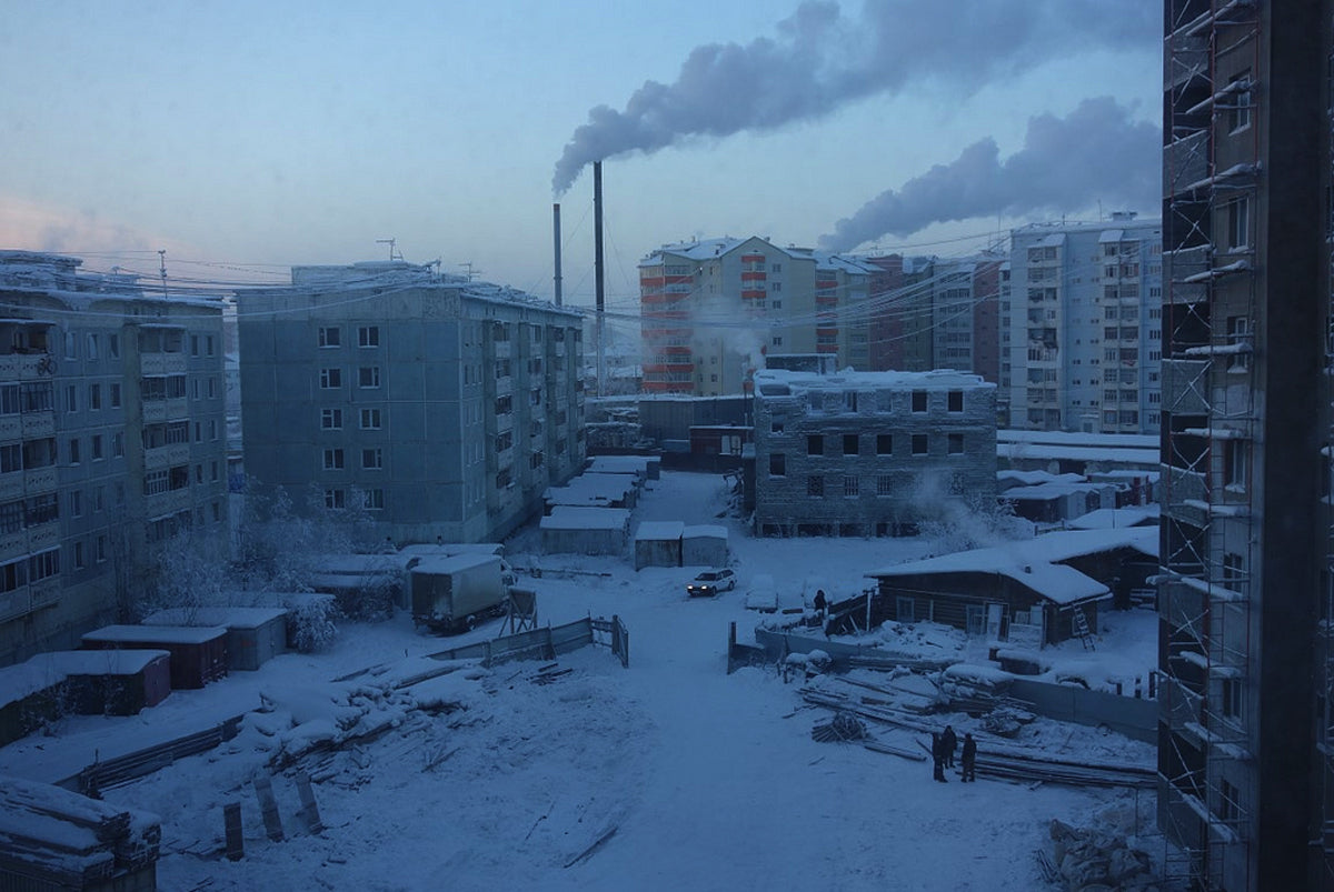 Helen Lloyd - it's too cold! But I'm in Yakutsk!
