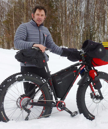 Fat biking in Santa's Land