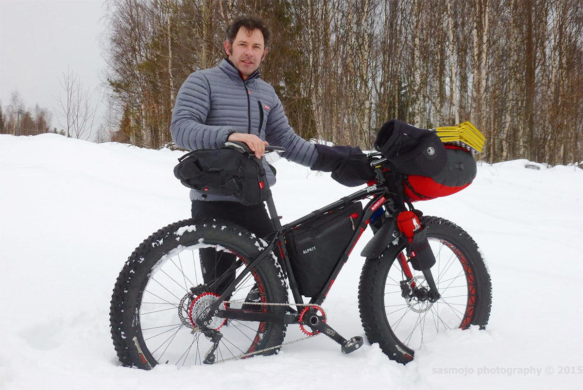 Fat biking in Santa's Land