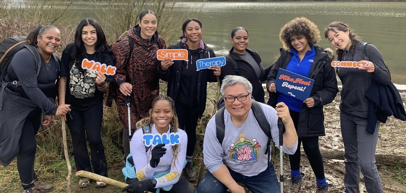 The simple therapy of walking outdoors