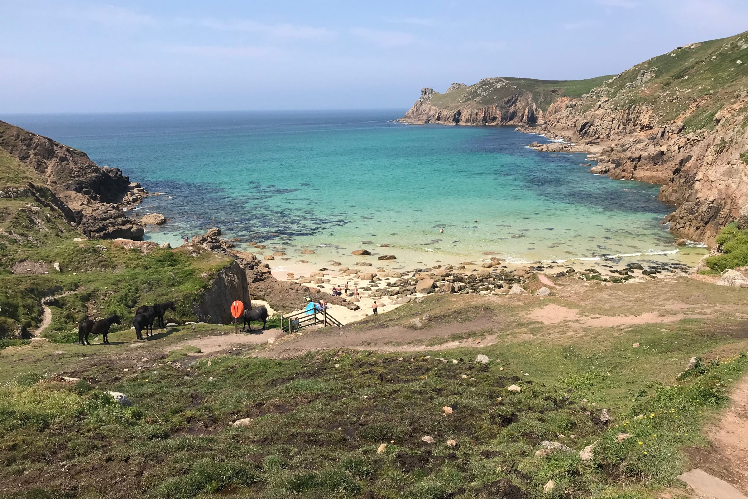 A bay along the South West Trail path