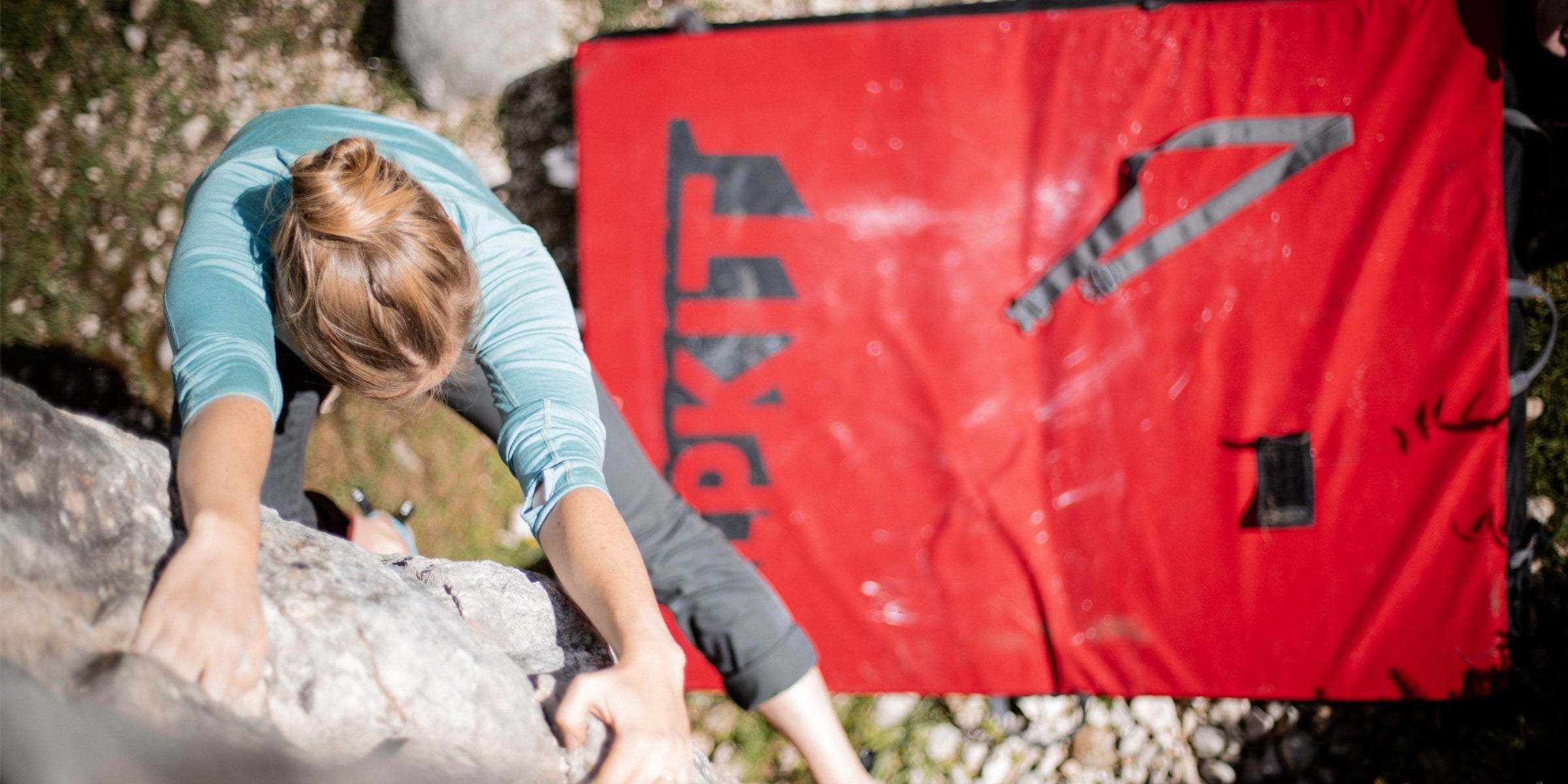 Trousers for bouldering