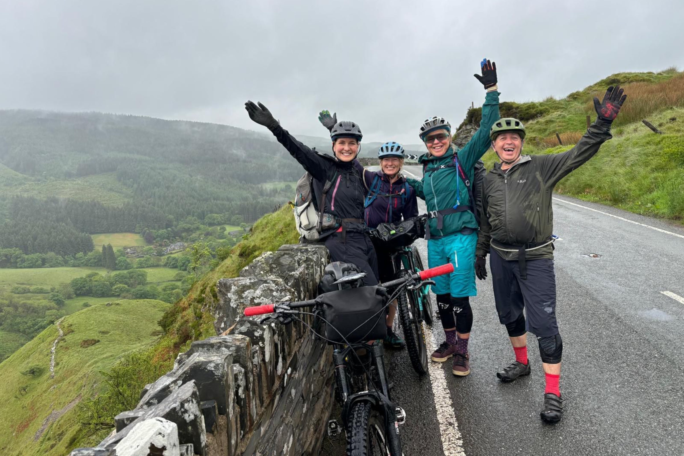 Cycling the Traws Eryri