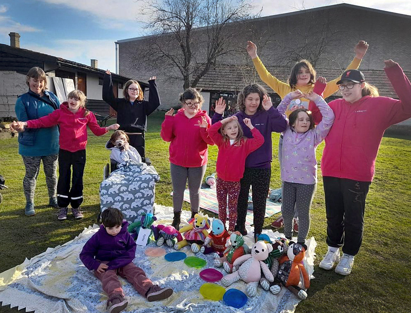 Unique feet outdoors
