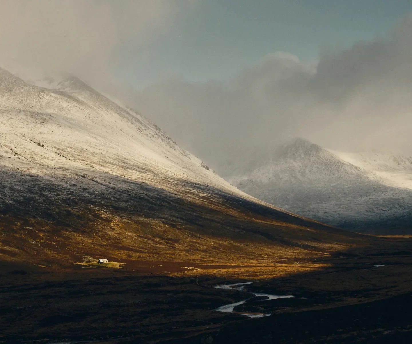 A Scottish Winter Bothy