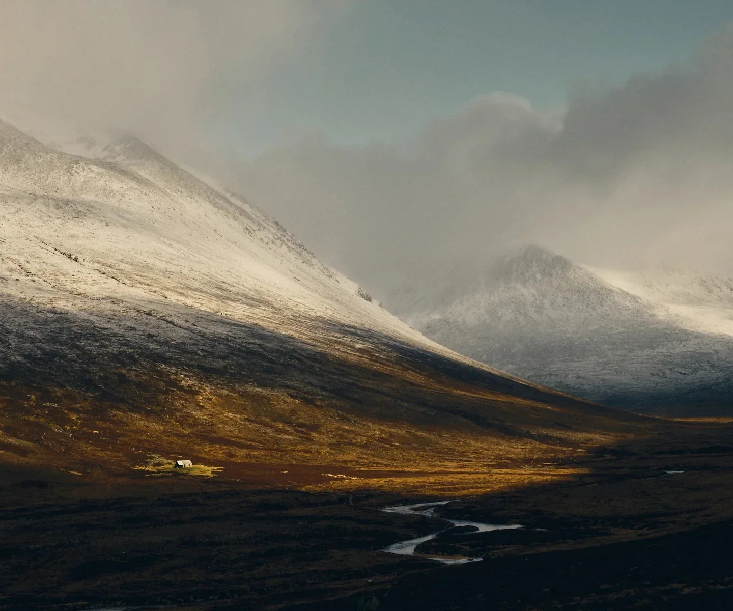 A Scottish Winter Bothy