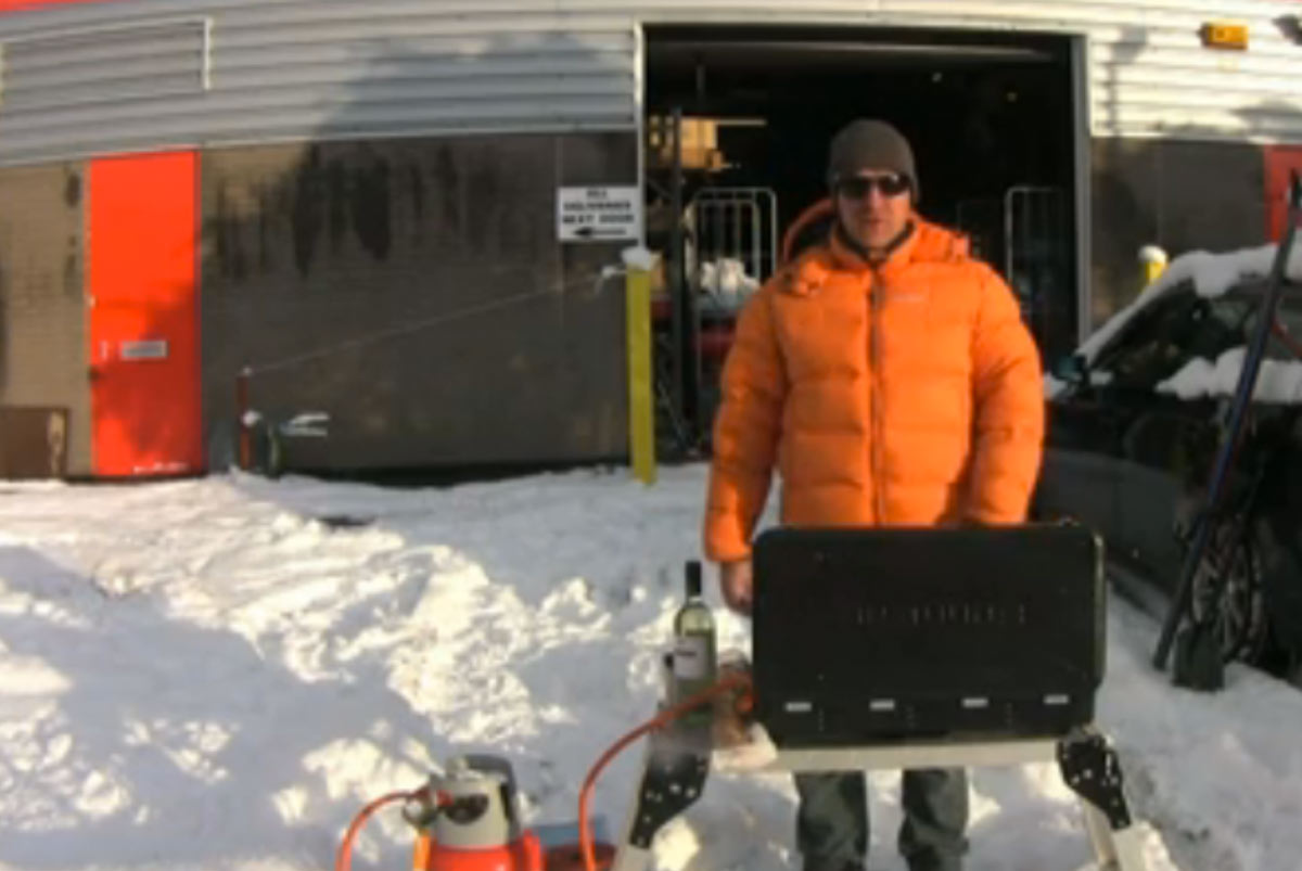 The Winter Chefs top camping food