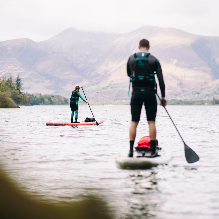 Alpkit Longshore stand up paddleboard in use