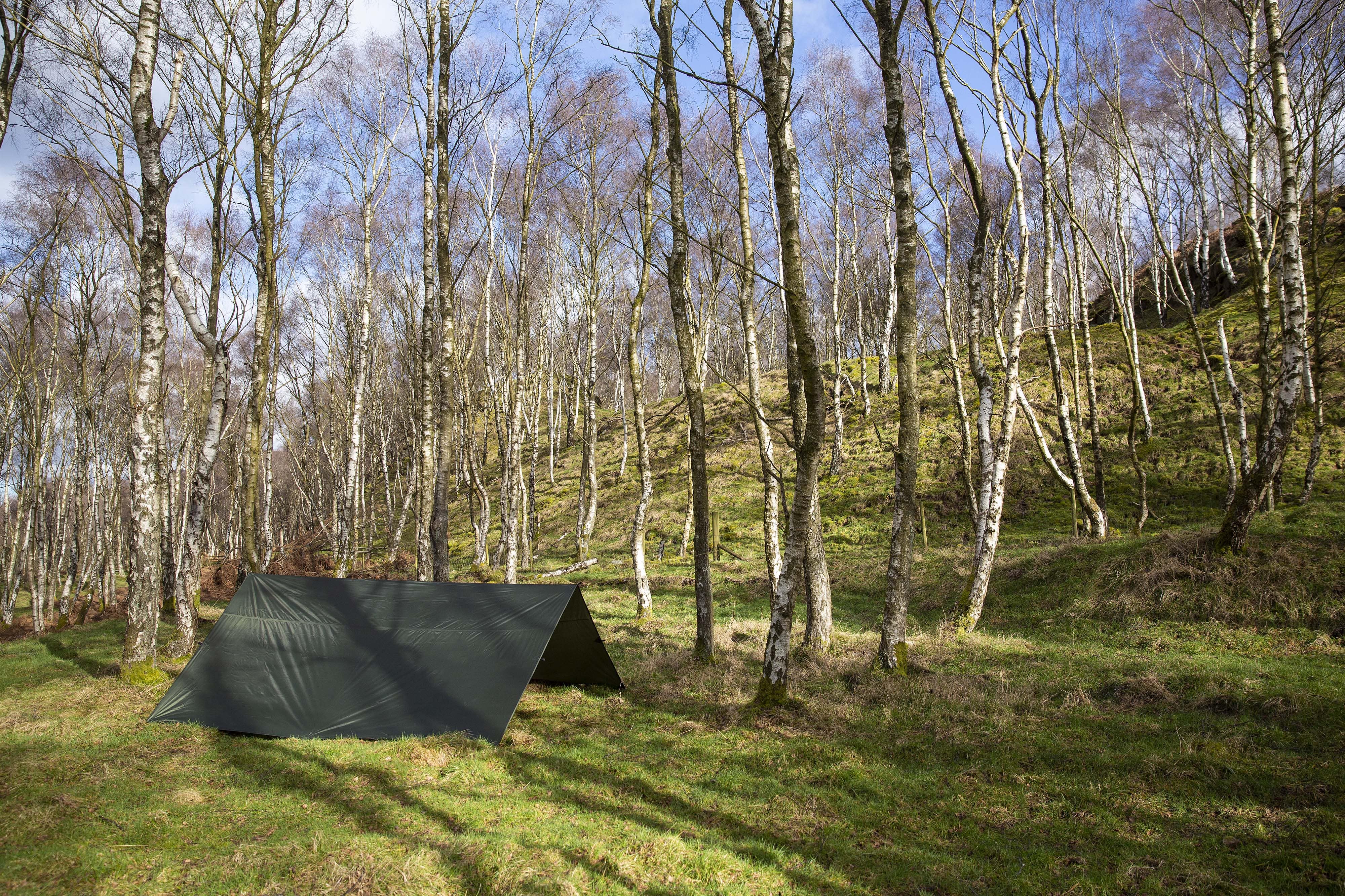 4 Square 4m x 4m Square Camping and Expedition Tarp