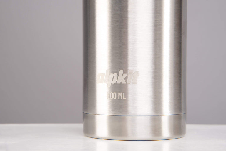 alpkit flask 800ml logo