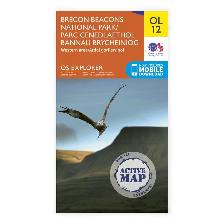 OS Explorer Laminated / Brecon Beacons W & C