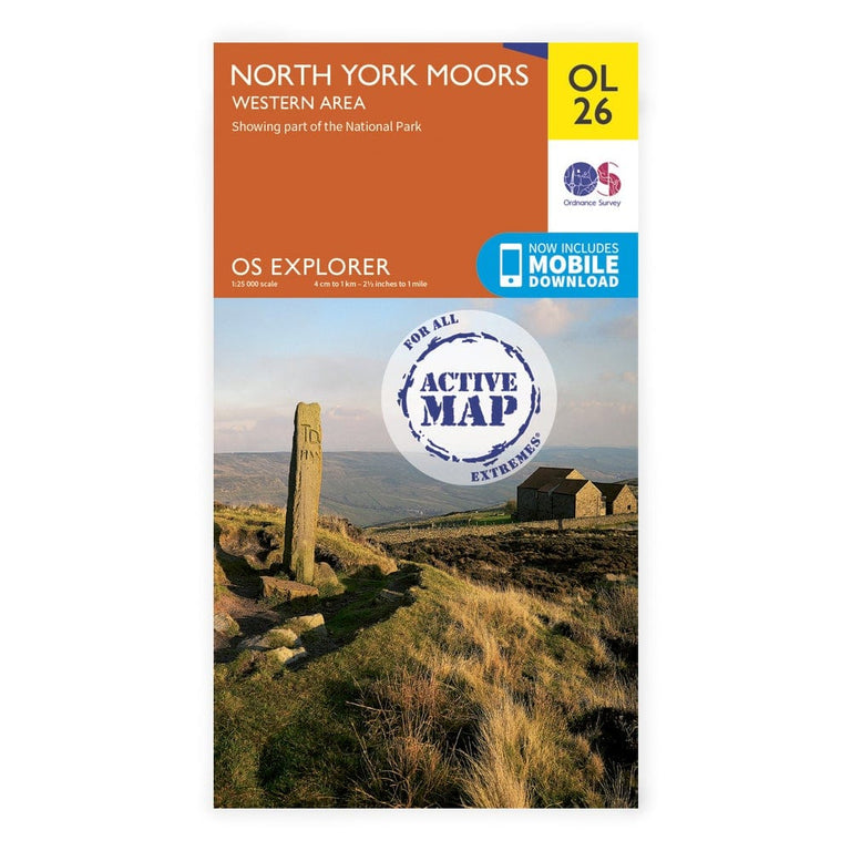 OS Explorer Laminated / North York Moors West