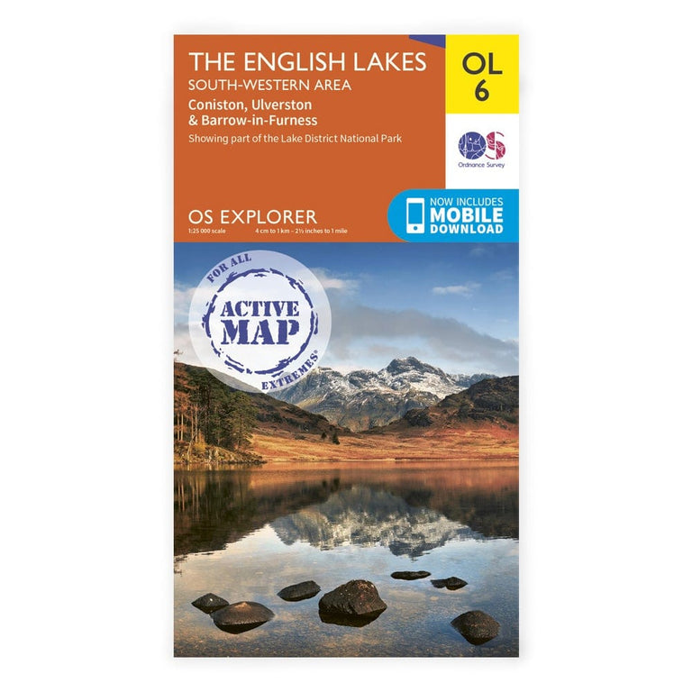 OS Explorer Laminated / English Lakes SW